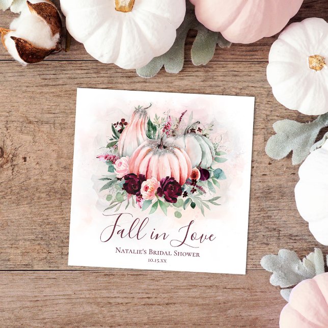 Servilleta De Papel Enamórate Calabaza (Subido por el creador)