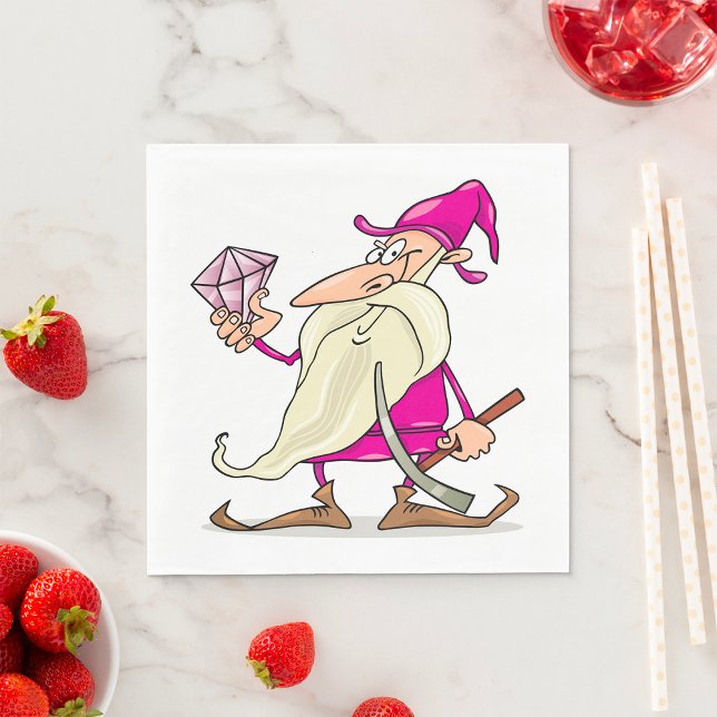 Servilleta De Papel Enano Con Diamante (Subido por el creador)