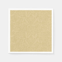 Encaje Floral En Amarillo