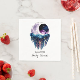 Servilleta De Papel Encantador Baby Shower de las estrellas de la cúpu