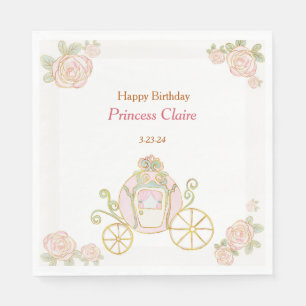 Servilleta De Papel Encantador Birthday Princess Standard Luncheon