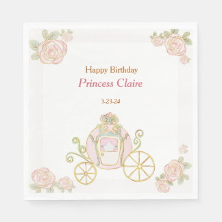 Servilleta De Papel Encantador Birthday Princess Standard Luncheon