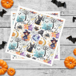 Servilleta De Papel Encantador Halloween