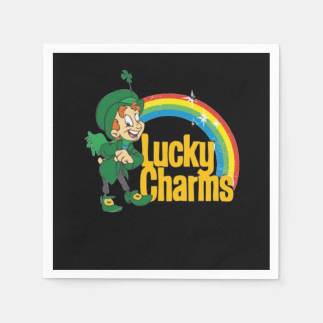 Servilleta De Papel Encantamientos Lucky Charms (Anverso)