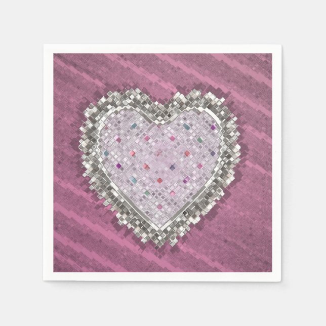 Servilleta De Papel Encanto de amor bueno (Anverso)