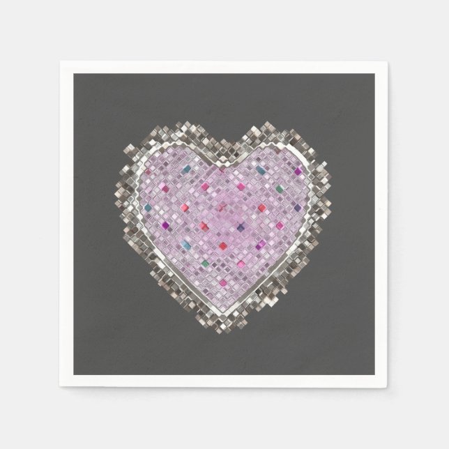 Servilleta De Papel Encanto de amor bueno (Anverso)