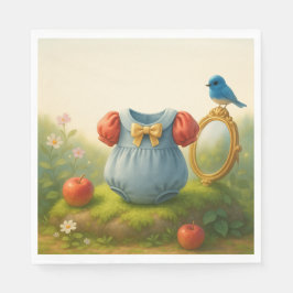 Servilleta De Papel Enchanted Woodland Princess Baby Shower Fairytale 