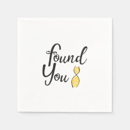 Servilleta De Papel Encontraste tu Fiesta de ADN