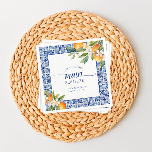 Servilleta De Papel Encontró A Sus Principales Naranjas De Suelo En La