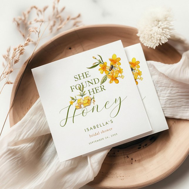 Servilleta De Papel Encontró Su Ducha De Novias De Abeja De Miel (Subido por el creador)