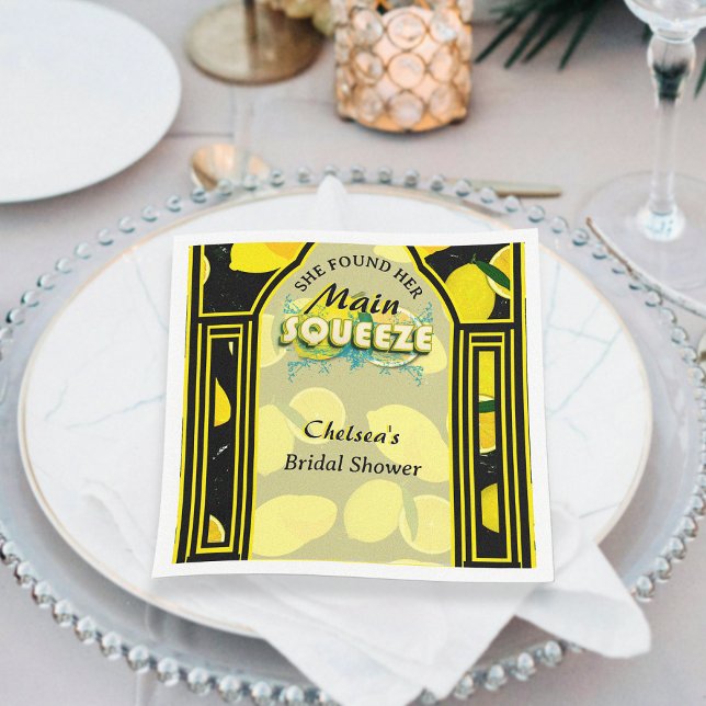 Servilleta De Papel Encontró Su Principal Squeeze Negro Y Amarillo Ele (Subido por el creador)