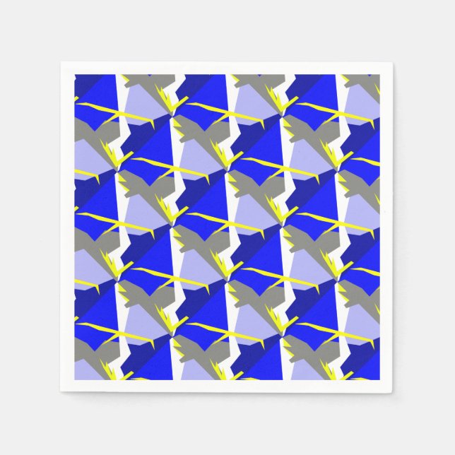 Servilleta De Papel Energía de Arte Abstracto (Anverso)