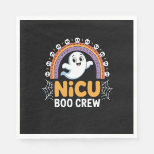 Servilleta De Papel Enfermera de Boo en Halloween para enfermeras fant