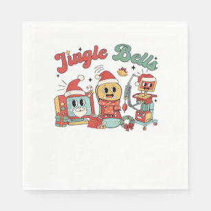 Servilleta De Papel Enfermera de jingle Bells, enfermera Navidad, grac