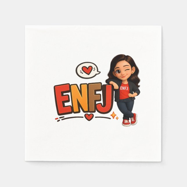 SERVILLETA DE PAPEL ENFJ (Anverso)