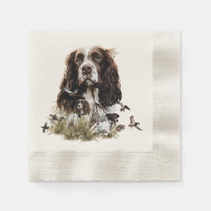 Servilleta De Papel English Springer Spaniel