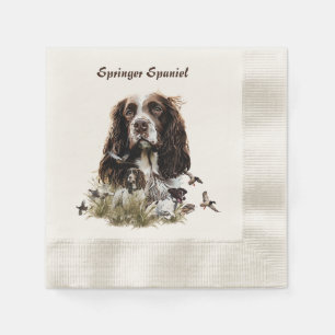 Servilleta De Papel English Springer Spaniel