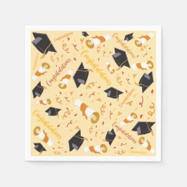 Servilleta De Papel Enhorabuena por la graduación