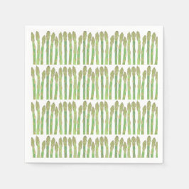 Servilleta De Papel Ensalada de espárragos