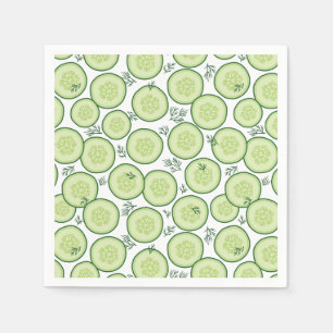 Servilleta De Papel Ensalada de pepino