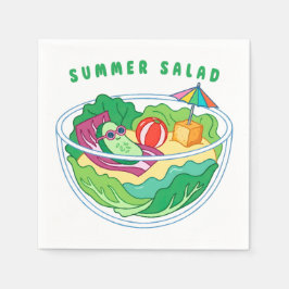 Servilleta De Papel Ensalada de Verano