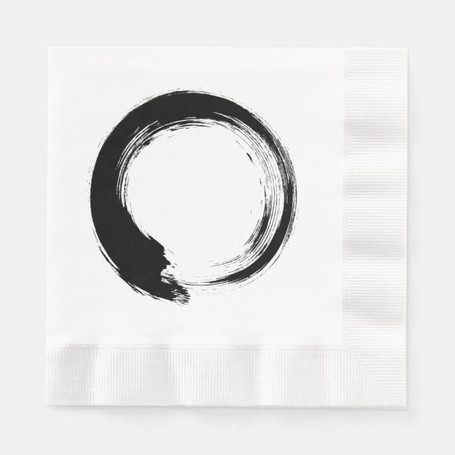 Servilleta De Papel Enso Zen Circle (Anverso)