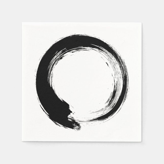 Servilleta De Papel Enso Zen Circle (Anverso)