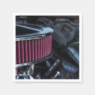 Servilleta De Papel Entrada de aire cromada