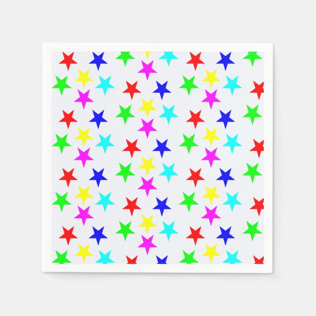 Servilleta De Papel Entre las estrellas (Anverso)