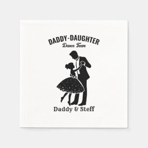 Servilleta De Papel Equipo de baile Daddy-Daughter (4) T-Shirt