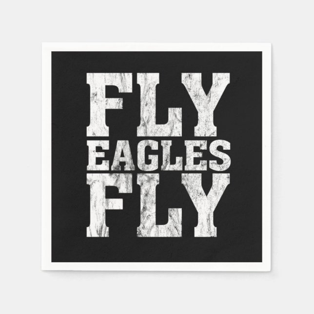 Servilleta De Papel Equipo de pájaros Filadelfia Fly Eagles Fly Philly (Anverso)