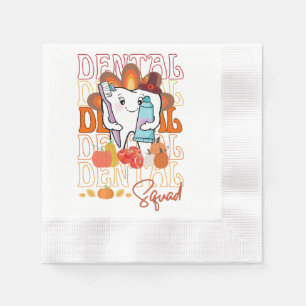 Servilleta De Papel Equipo Dental Festial de la Brigada Dental de Acci