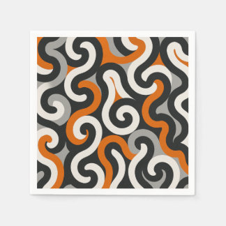 Servilleta De Papel Equipo Naranja (personalizar)