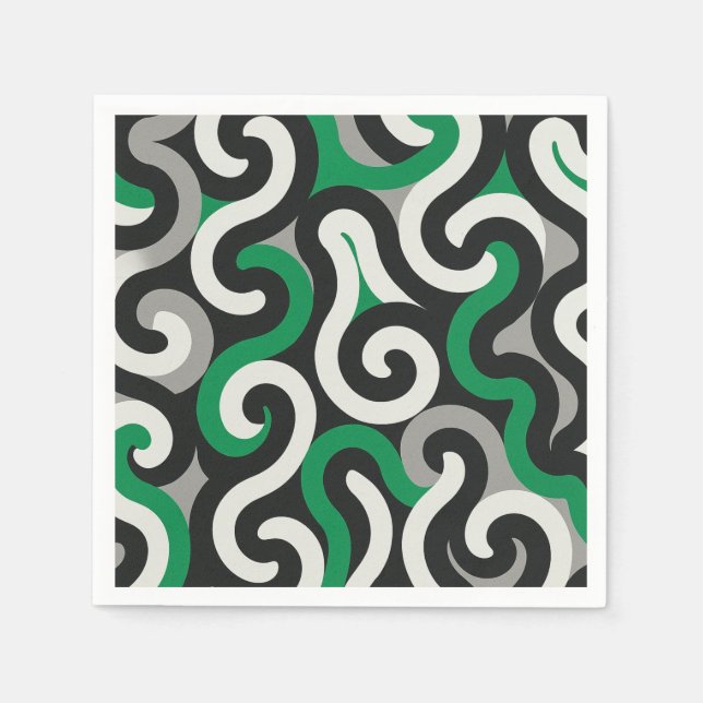 Servilleta De Papel Equipo Verde (Anverso)