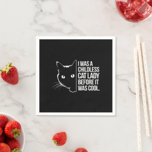 Servilleta De Papel Era una dama de gato sin hijos antes de ser Guay