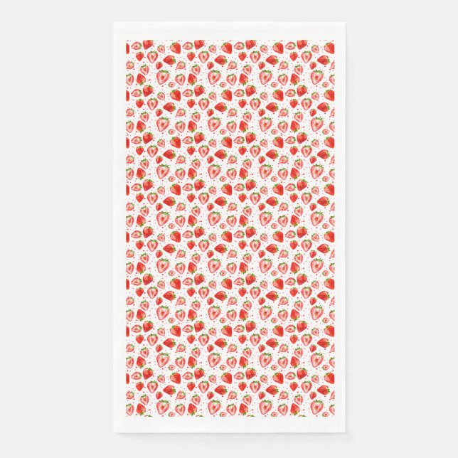 Servilleta De Papel Eres la fresa de mi tarta (Anverso)