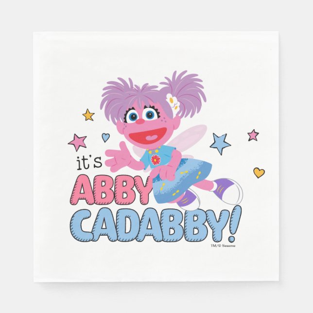 Servilleta De Papel ¡Es Abby Cadabby! (Anverso)