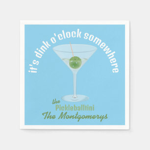 Servilleta De Papel Es hora de Dink en algún lugar Pickle Martini - Az