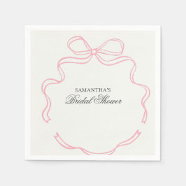 Servilleta De Papel Es hora de que el té entre las novias se convierta