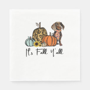 Servilleta De Papel Es la bomba de leopardo de perro de Dachshund amar