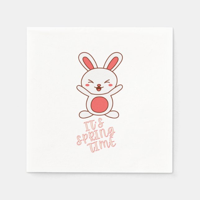 Servilleta De Papel Es la primavera (Anverso)