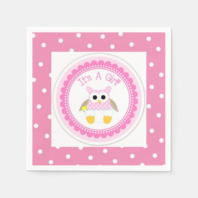 Servilleta De Papel Es un Chica (Anverso)