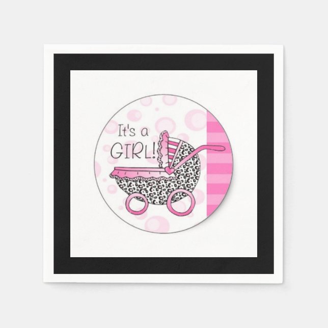 Servilleta De Papel Es un Chica (Anverso)