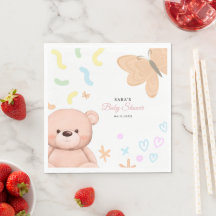 Es un Chica de Teddy Bear Personalizado de Baby Sh