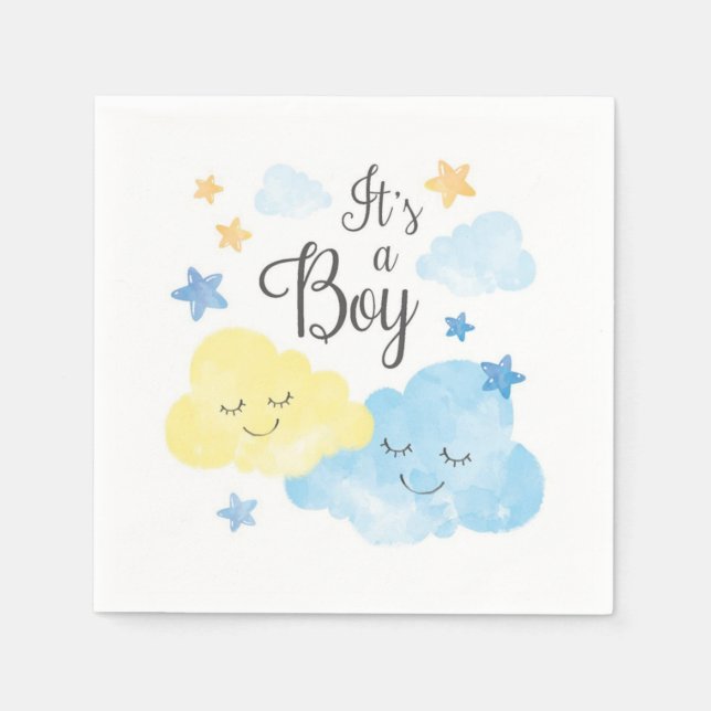 Servilleta De Papel Es un niño (Anverso)