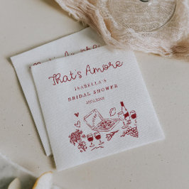 Servilleta De Papel Esa es una ducha de novia más