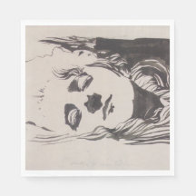 Esbozo de una mujer de "Ver Sacrum" (Moser)