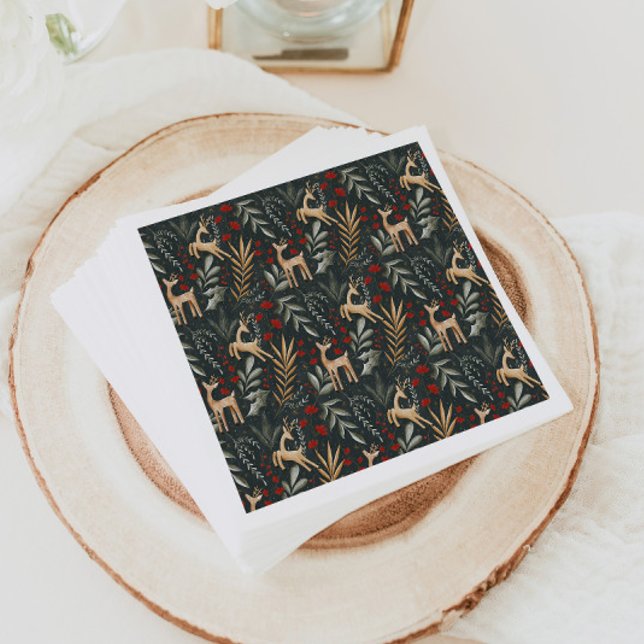 Servilleta De Papel Escándalo Navidades Papel Napkins Depósito Nórdico (Subido por el creador)