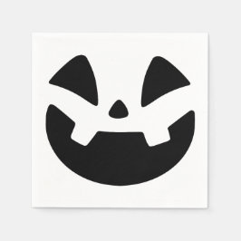 Servilleta De Papel Escandaloso Jack-o'-Lantern Silhouette Halloween M