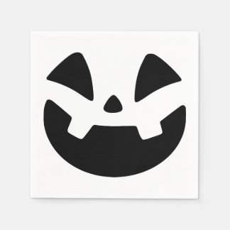 Servilleta De Papel Escandaloso Jack-o'-Lantern Silhouette Halloween M